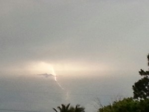 Lightning strike